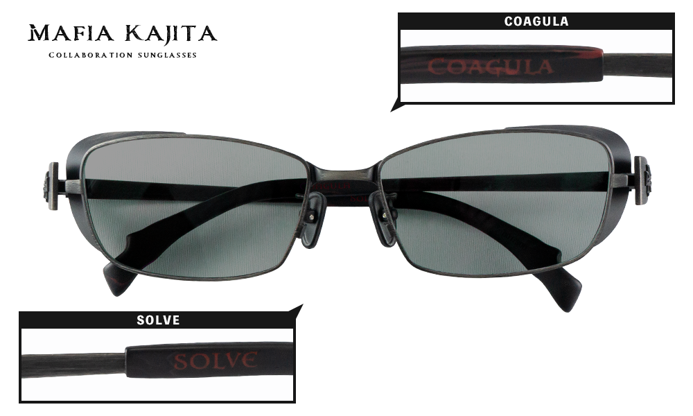 執事眼鏡 マフィア梶田コラボサングラス「COAGULA」 MAFIA KAJITA EYEWEAR “COAGULA”【再販】 / 執事眼鏡eyemirror ONLINE SHOP