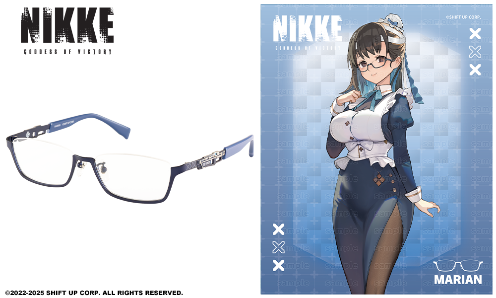 勝利の女神　nikke メガネ　マリアンモデル NIKKE マリアン モデル / 執事眼鏡eyemirror ONLINE SHOP