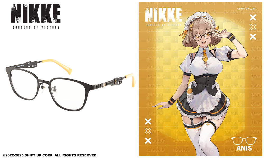 勝利の女神　nikke メガネ　アニスモデル NIKKE アニス モデル / 執事眼鏡eyemirror ONLINE SHOP