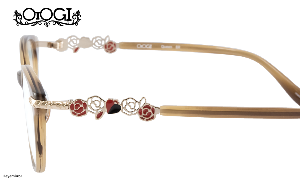 Queen モデル Brown / 執事眼鏡eyemirror ONLINE SHOP