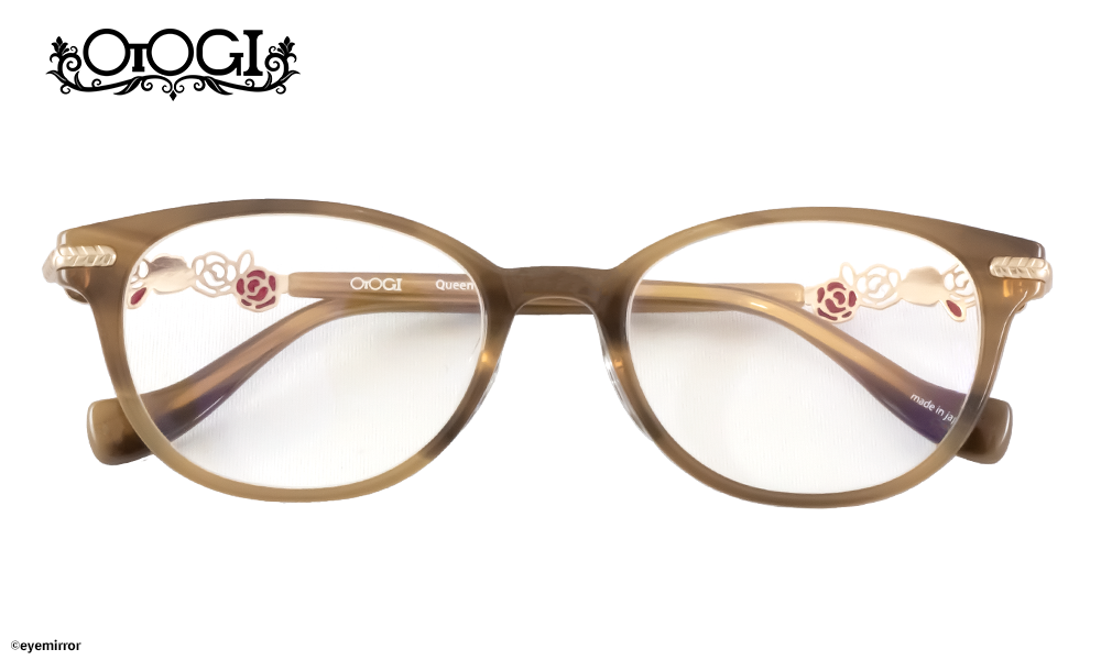 Queen モデル Brown / 執事眼鏡eyemirror ONLINE SHOP